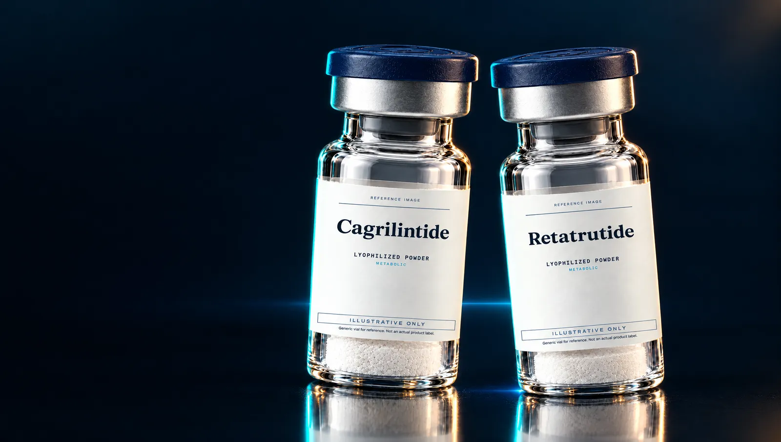 Reference vials: Cagrilintide, Retatrutide