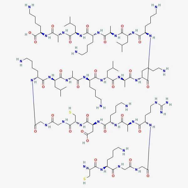 2D chemical structure of Adipotide