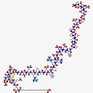 2D chemical structure of Cagrilintide