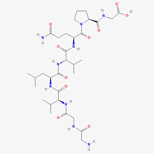 2D chemical structure of Larazotide