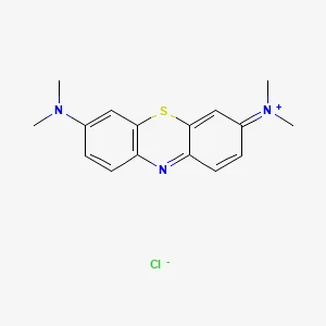 2D chemical structure of Methylene Blue