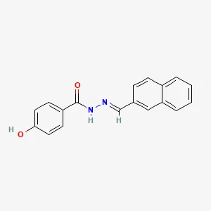 2D chemical structure of SLU-PP-332