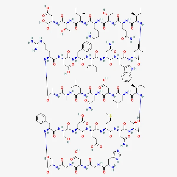 2D chemical structure of Teduglutide